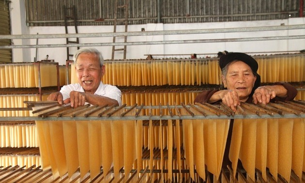 Kecamatan Tien Thinh Melestarikan Kerajinan Tangan Tradisional