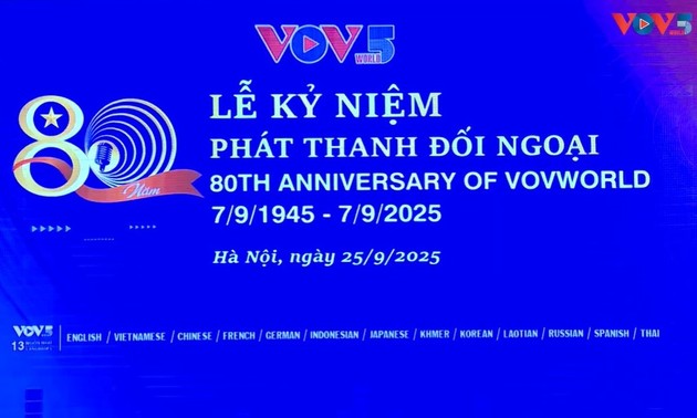 Peringatan HUT ke-80 Siaran Luar Negeri VOV