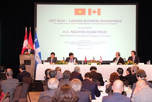 Vietnam invita a los empresarios canadienses a invertir en los sectores trascendentales del país 