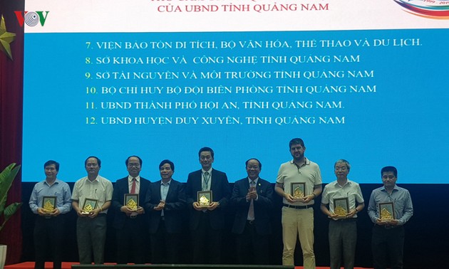 Provincia de Quang Nam impulsa la conservación de dos patrimonios mundiales