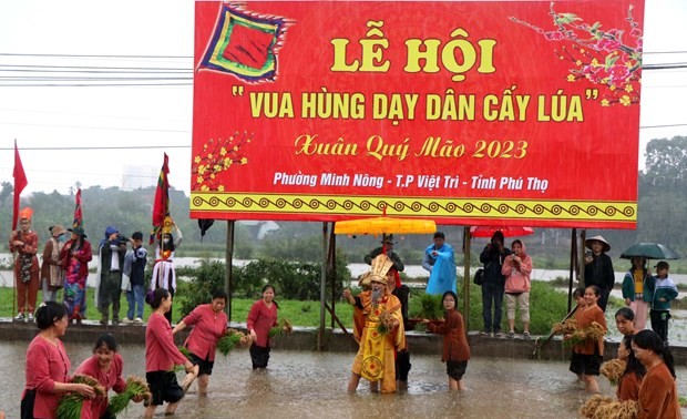 Festival de vuelta al origen de la nación vietnamita con motivo del Año Nuevo Lunar 2023