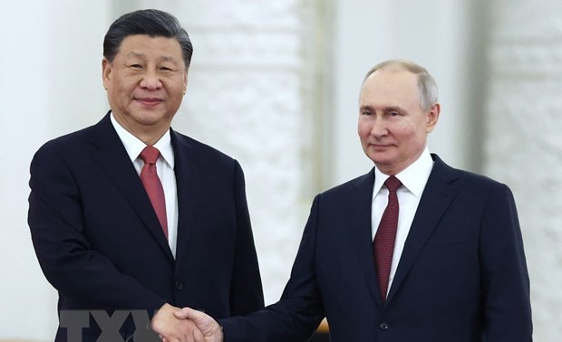 Conferencia de prensa conjunta de Xi Jinping y Vladimir Putin