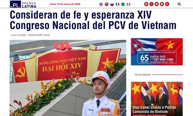 Prensa Latina inaugura una sección especial dedicada al gran acontecimiento del PCV
