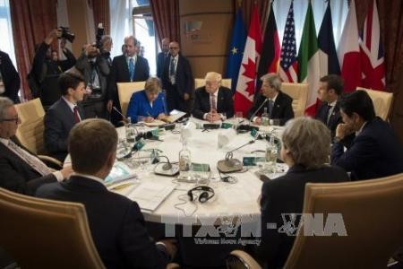 El G7 firma en Taormina una declaración de lucha contra el terrorismo