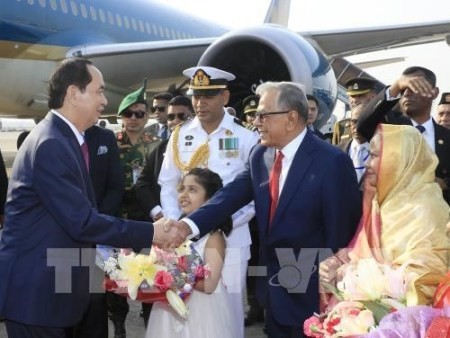 Prensa de Bangladés destaca significado de la visita del presidente vietnamita 