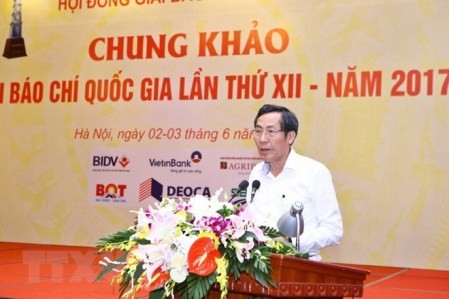 Otorgan premios de Prensa de Vietnam 2017