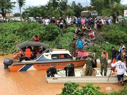 Líder parlamentaria de Vietnam expresa solidaridad con el pueblo laosiano 