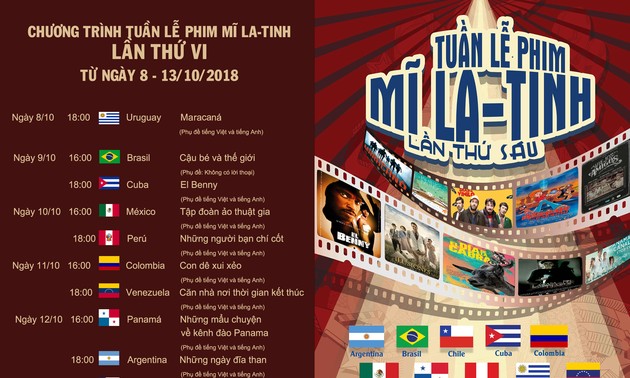 Rueda de prensa sobre el sexto Festival de Cine Latinoamericano en Hanói