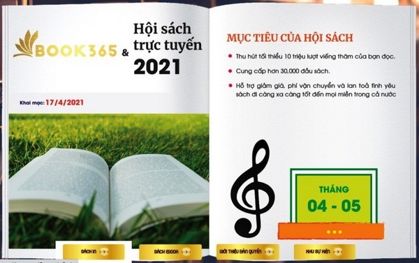 Culminó la Jornada del Libro en línea en Vietnam