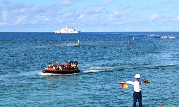 Finaliza la 11ª misión a la isla Truong Sa y la plataforma DK1