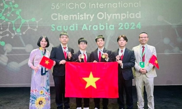 Vietnam segundo en la Olimpiada internacional de química 2024