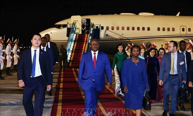 Presidente de Guinea-Bissau llega a Hanói para visita oficial a Vietnam