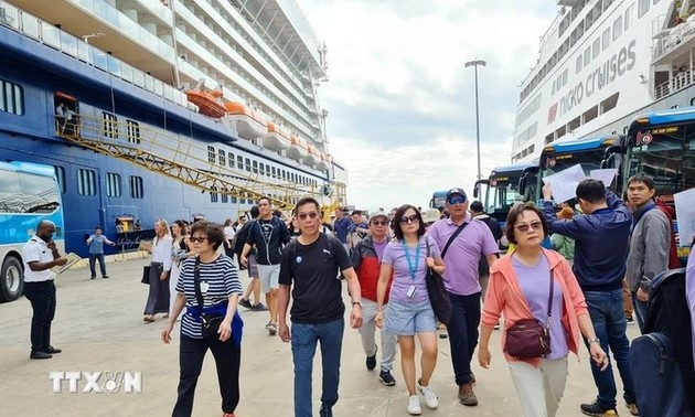 Aumentan cruceros extranjeros a Quang Ninh 