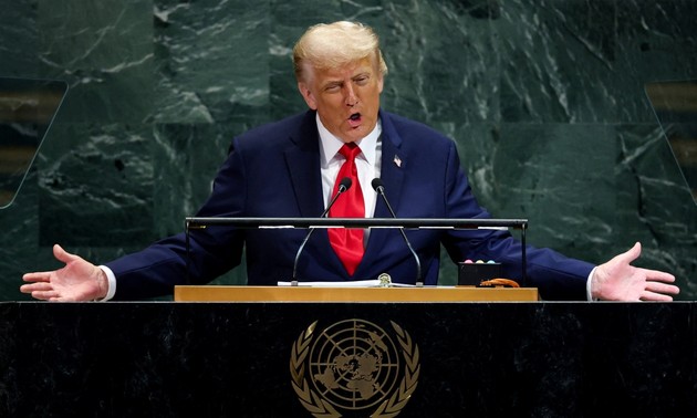Trump hace duras declaraciones en la Asamblea General de Naciones Unidas