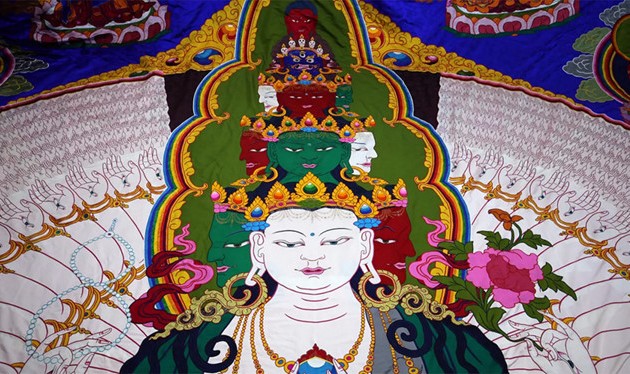 创造越南纪录的观音卷画介绍会在河内举行