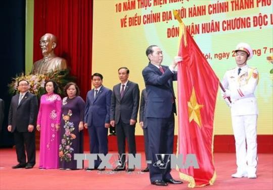 Célébration du 10e anniversaire de l’élargissement de Hanoi