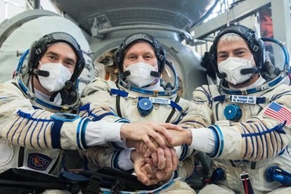 Un Soyouz s'arrime à l'ISS lors d'une mission célébrant Gagarine