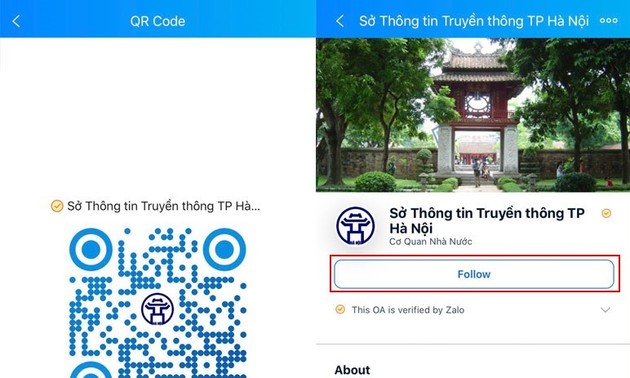 Elections: Hanoï utilise Zalo pour donner des informations