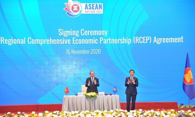 Le RCEP, le plus grand accord commercial au monde, entrera en vigueur le 1er janvier 2022