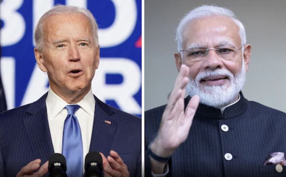 L'Ukraine au centre d'une réunion virtuelle entre Biden et Modi lundi