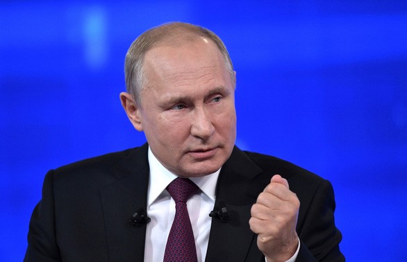 Putin warns US of new arms race after nuclear deal’s collapse 