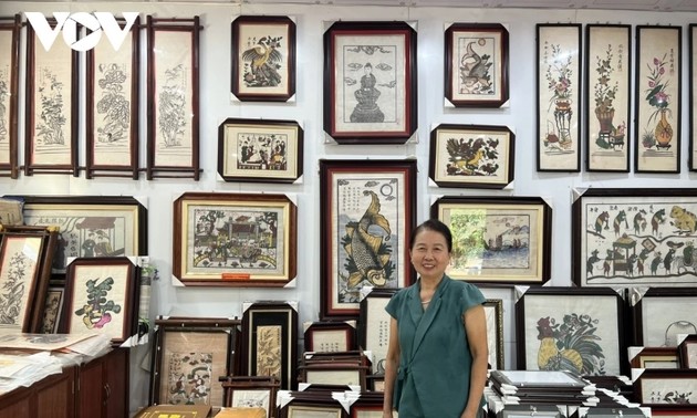 Dong Ho folk paintings thrive through dedication and creativity