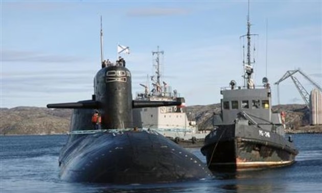 Russia unveils new nuclear submarine Khabarovsk