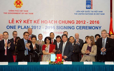 ຫວຽດນາມ ແລະ ອົງການ ສປຊ ລົງນາມແຜນການຮ່ວມມືໄລຍະ 2012 – 2016