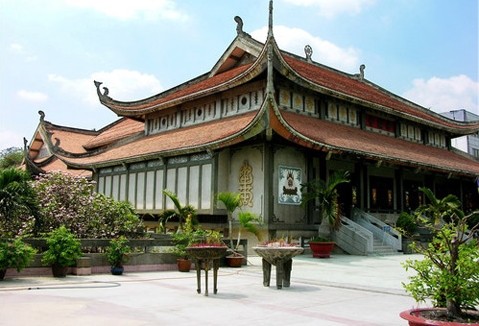 Besuch der Vinh Nghiem-Pagode in Bac Giang