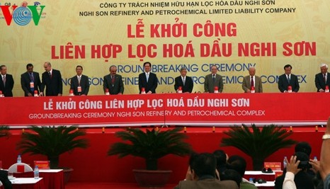 Ölraffinerie Nghi Son soll zur Energiesicherheit in Vietnam beitragen