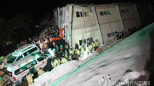 Todesfälle beim Einsturz der Unigebäude in Südkorea gestiegen