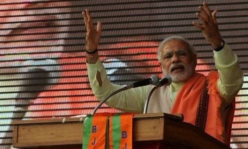 Narendra Modi wird BJP-Leiter im indischen Parlament und Regierungschef 