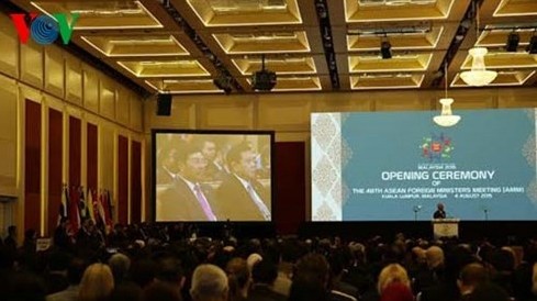 Eröffnung der ASEAN-Außenministerkonferenz in Malaysia