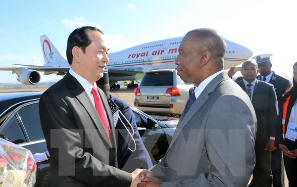 Staatspräsident Tran Dai Quang wird an der Frankophonie-Konferenz in Madagaskar teilnehmen