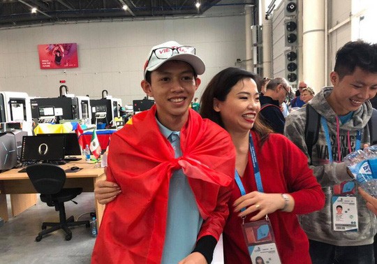 Vietnam gewinnt eine Silbermedaille bei WorldSkills in Kazan