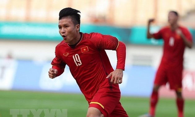 Quang Hai gehört zu den 20 besten Fußballspielern in Asien 2019