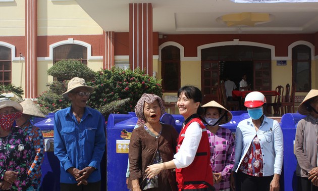 UNICEF unterstützt die Opfer der Dürre und der Covid-19-Epidemie in Ninh Thuan