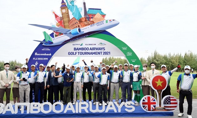 Start Golfturnier Bamboo Airways 2021