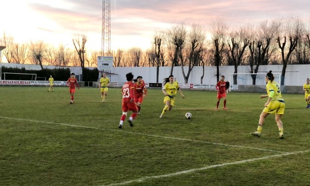 Remis zwischen der vietnamesischen Fußballnationalmannschaft der Frauen und dem spanischen Klub La Solana