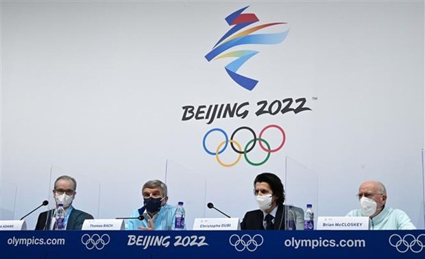 Eröffnung der olympischen Winterspiele in Peking 2022