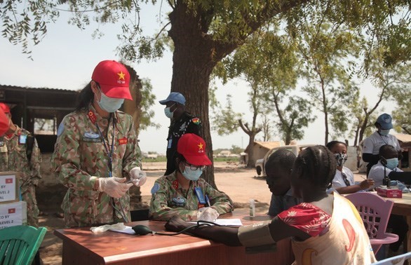 Vietnamesische Lazarette Nummer 2 und 3 in Südsudan