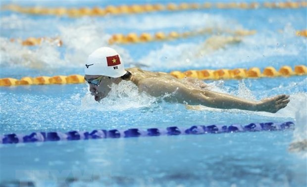 Vietnamesische Schwimmmannschaft nimmt an Weltmeisterschaft in Japan teil