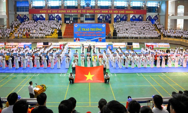 Das 33. nationale Karate-Turnier in der Provinz Dien Bien