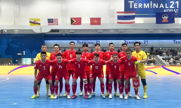 Das vietnamesische Futsal-Team geht ins Finale der Südostasienmeisterschaft 