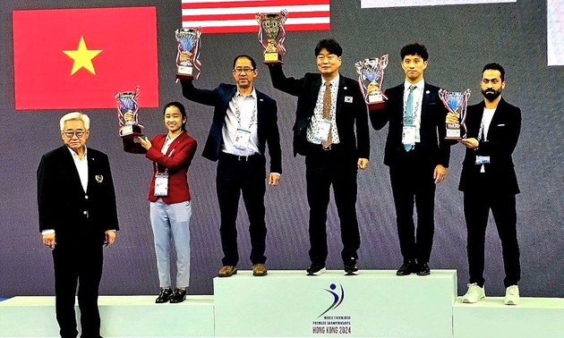 Vietnam steht an 4. Stelle bei Taekwondo-Poomsae-Weltmeisterschaft