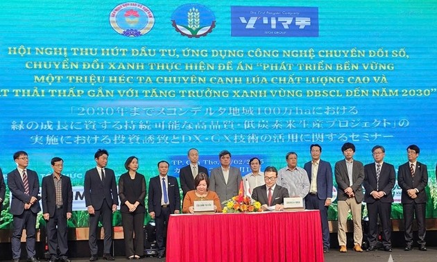 Anziehung der Investoren im Mekong-Delta
