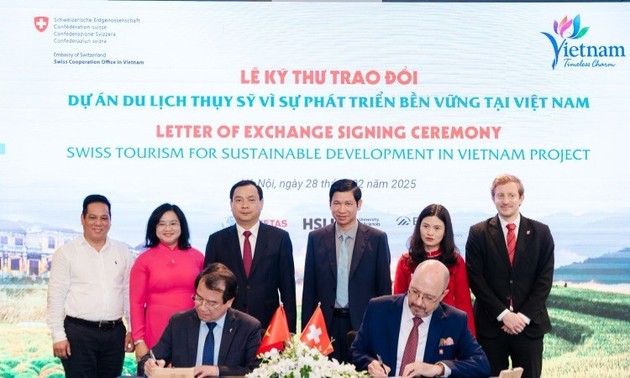 Start der schweizerischen Tourismusprojekte für eine nachhaltige Entwicklung in Vietnam 