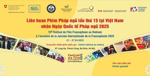 Das 15. Frankophonie-Filmfestival findet in Hanoi statt