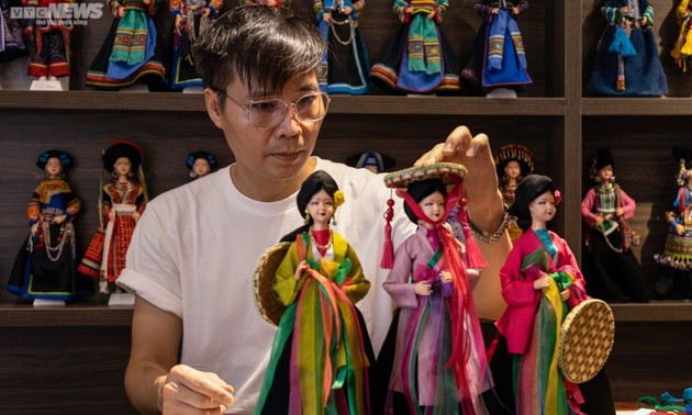 Vorstellung der vietnamesischen Kultur durch Puppen