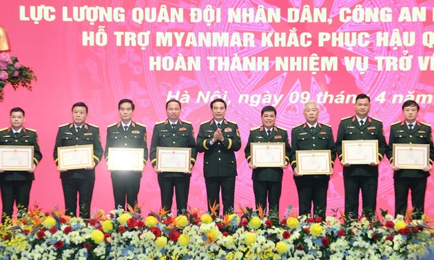 Feststellung des Ansehens der vietnamesischen Rettungskräfte 